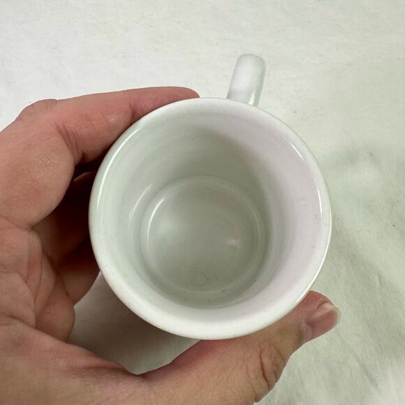 Care Bears VTG 1985 Stoneware Baby 1st Birthday Cup Small Mug Cheer Bear Child - Picture 8 of 10